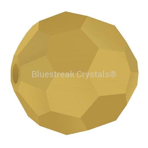 Preciosa Beads Round Crystal Aurum Fully Coated-Preciosa Beads-3mm - Pack of 25-Bluestreak Crystals
