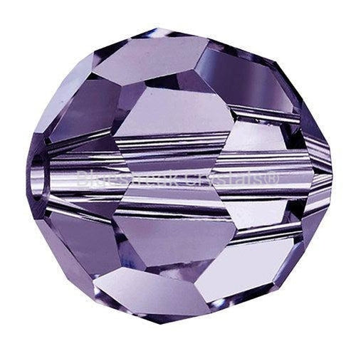 Preciosa Beads Round Deep Tanzanite-Preciosa Beads-4mm - Pack of 25-Bluestreak Crystals