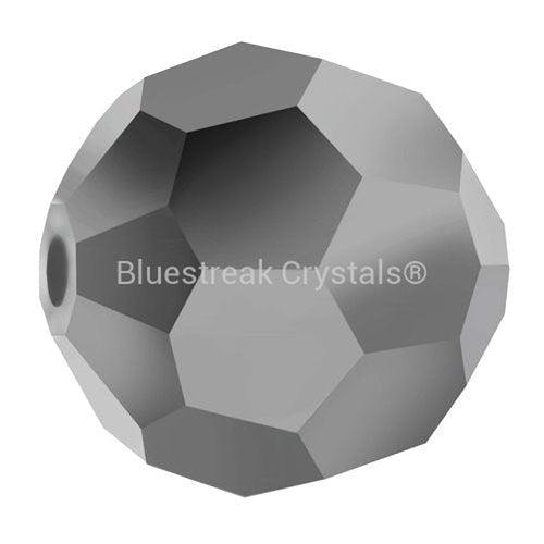 Preciosa Beads Round Jet Light Hematite-Preciosa Beads-3mm - Pack of 25-Bluestreak Crystals
