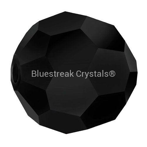 Preciosa Beads Round Jet-Preciosa Beads-3mm - Pack of 25-Bluestreak Crystals