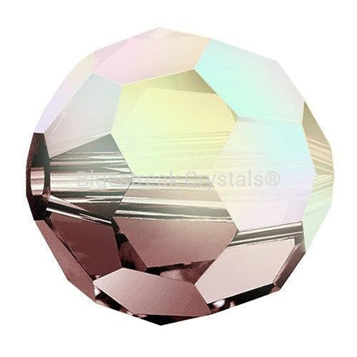 Preciosa Beads Round Light Burgundy AB-Preciosa Beads-4mm - Pack of 25-Bluestreak Crystals