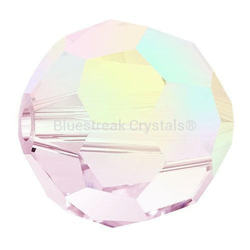 Preciosa Beads Round Light Rose AB-Preciosa Beads-4mm - Pack of 25-Bluestreak Crystals