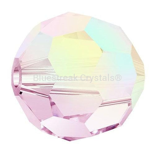 Preciosa Beads Round Pink Sapphire AB-Preciosa Beads-4mm - Pack of 25-Bluestreak Crystals