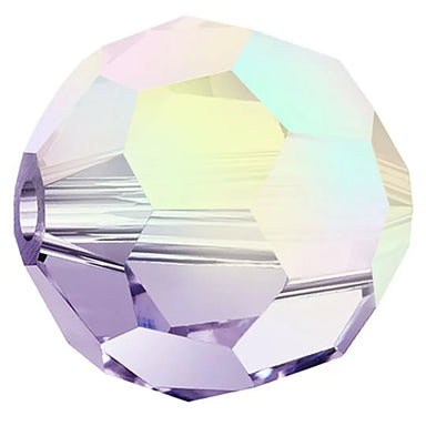 Preciosa Beads Round Tanzanite AB - Bluestreak Crystals