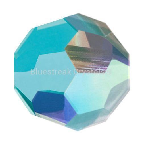 Preciosa Beads Round Turquoise AB-Preciosa Beads-4mm - Pack of 25-Bluestreak Crystals