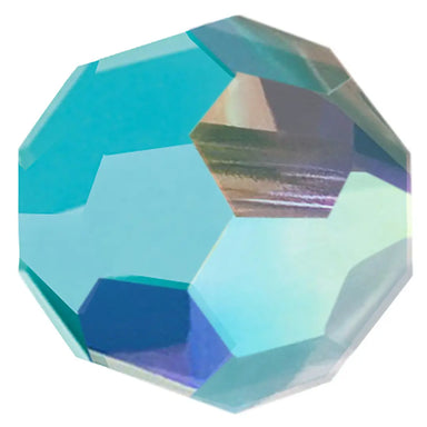Preciosa Beads Round Turquoise AB - Bluestreak Crystals
