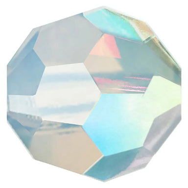 Preciosa Beads Round White Opal AB - Bluestreak Crystals