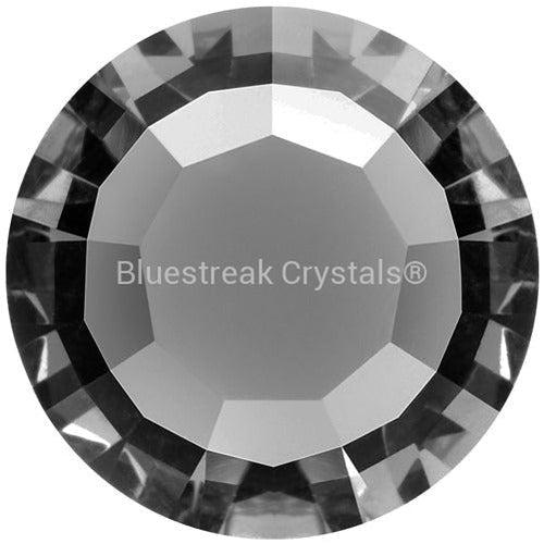 Preciosa Chatons Channel Round Stones Black Diamond UNFOILED-Preciosa Chatons & Round Stones-SS29 (6.25mm) - Pack of 25-Bluestreak Crystals