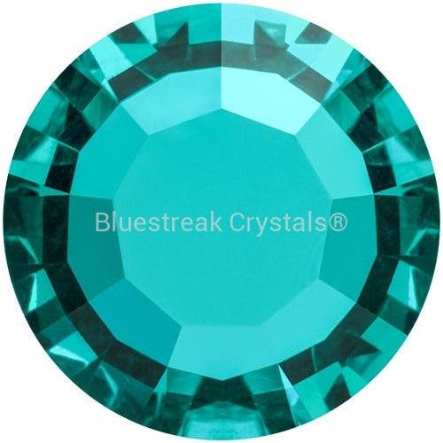 Preciosa Chatons Channel Round Stones Blue Zircon UNFOILED-Preciosa Chatons & Round Stones-SS29 (6.25mm)- Pack of 25-Bluestreak Crystals