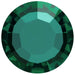 Preciosa Chatons Channel Round Stones Emerald UNFOILED - Bluestreak Crystals