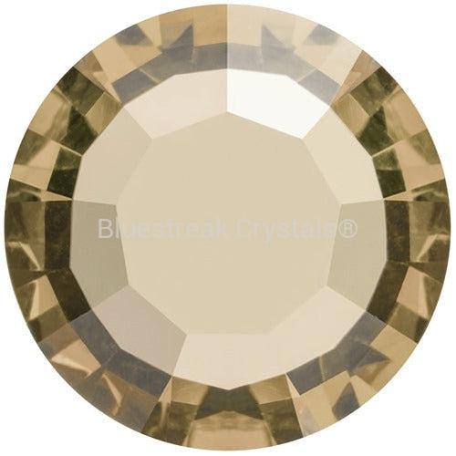 Preciosa Chatons Channel Round Stones Light Colorado Topaz UNFOILED-Preciosa Chatons & Round Stones-SS29 (6.25mm) - Pack of 25-Bluestreak Crystals