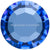Preciosa Chatons Channel Round Stones Sapphire UNFOILED-Preciosa Chatons & Round Stones-SS29 (6.25mm)- Pack of 25-Bluestreak Crystals