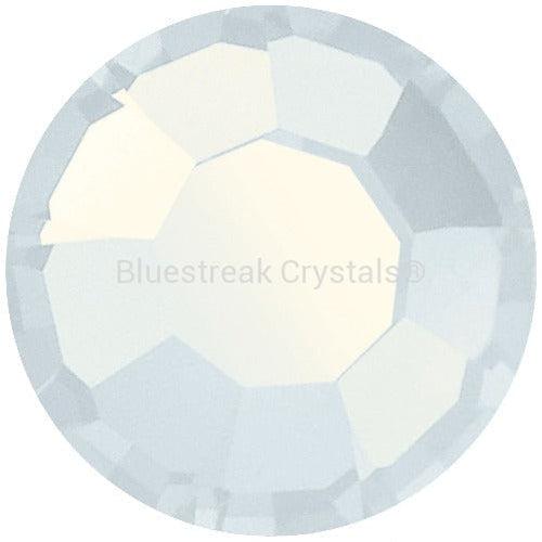 Preciosa Chatons Channel Round Stones White Opal UNFOILED-Preciosa Chatons & Round Stones-SS29 (6.25mm)- Pack of 25-Bluestreak Crystals