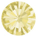 Preciosa Chatons Pure Round Stones Jonquil UNFOILED - Bluestreak Crystals