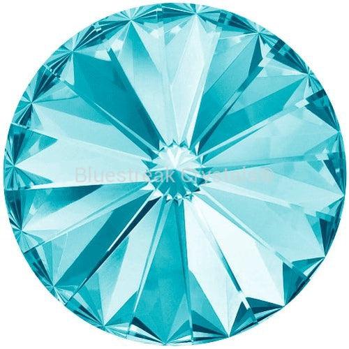Preciosa Chatons Rivoli Round Stones Aqua Bohemica-Preciosa Chatons & Round Stones-SS24 (5.35mm) - Pack of 20-Bluestreak Crystals