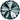 Preciosa Chatons Rivoli Round Stones Montana - Bluestreak Crystals