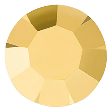 Preciosa Chatons Round Stones Crystal Aurum - Bluestreak Crystals