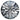 Preciosa Chatons Round Stones - Colour Sample Service - Crystal Nightfall