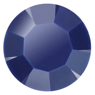 Preciosa Chatons Round Stones Deep Sea UNFOILED - Bluestreak Crystals