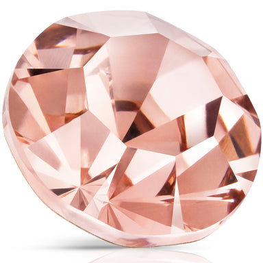 Preciosa Chatons Round Stones Dusty Rose - Bluestreak Crystals