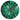 Preciosa Chatons Round Stones Emerald - Bluestreak Crystals