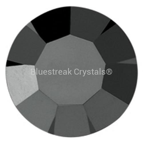 Preciosa Chatons Round Stones Jet Hematite-Preciosa Chatons & Round Stones-PP3 (1.00mm) - Pack of 100-Bluestreak Crystals