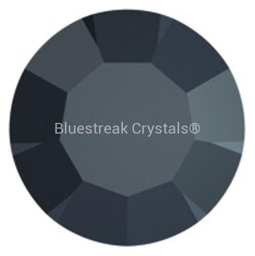Preciosa Chatons Round Stones Jet UNFOILED-Preciosa Chatons & Round Stones-PP0 (0.8mm) - Pack of 100-Bluestreak Crystals