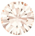 Preciosa Chatons Pure Round Stones Light Gold Quartz UNFOILED - Bluestreak Crystals