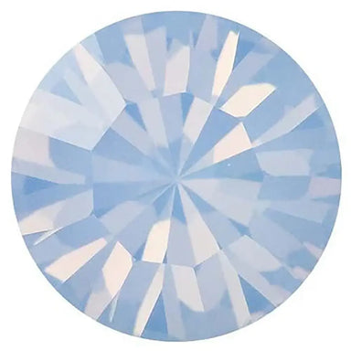 Preciosa Chatons Round Stones Light Sapphire Opal - Bluestreak Crystals