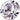 Preciosa Chatons Round Stones Lilac Ash - Bluestreak Crystals