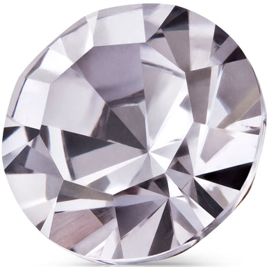 Preciosa Chatons Round Stones Lilac Ash - Bluestreak Crystals