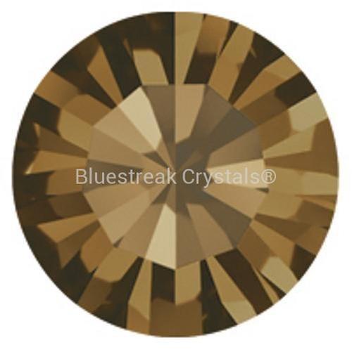 Preciosa Chatons Round Stones Smoked Topaz-Preciosa Chatons & Round Stones-PP2 (0.95mm) - Pack of 100-Bluestreak Crystals