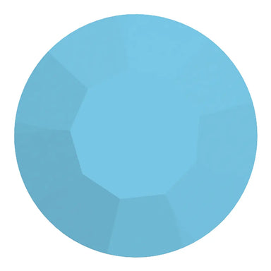 Preciosa Chatons Round Stones Turquoise - Bluestreak Crystals