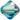 Preciosa Bicone Beads - All Colours - Blue Zircon AB 2X