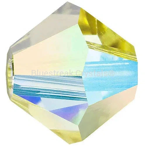 Preciosa Colour Sample Service Beads - AB Colours-Bluestreak Crystals® Sample Service-Acid Yellow AB 2X-Bluestreak Crystals