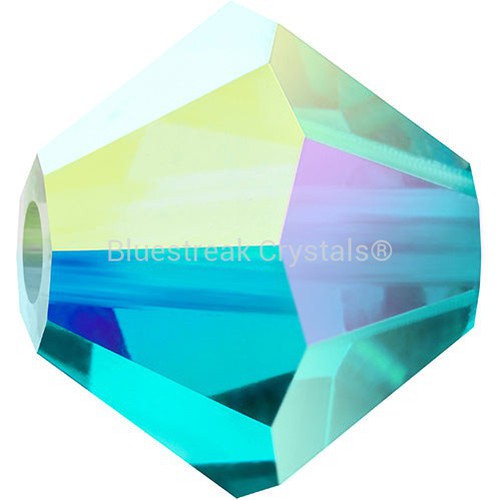 Preciosa Colour Sample Service Beads - AB Colours-Bluestreak Crystals® Sample Service-Blue Zircon AB 2X-Bluestreak Crystals