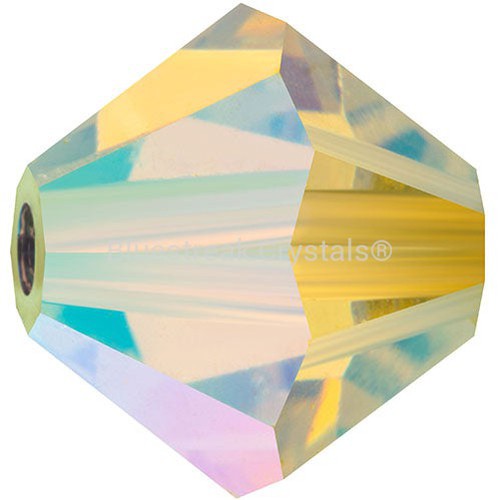 Preciosa Colour Sample Service Beads - AB Colours-Bluestreak Crystals® Sample Service-Jonquil AB 2X-Bluestreak Crystals