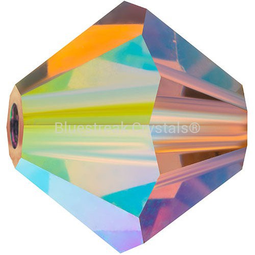 Preciosa Colour Sample Service Beads - AB Colours-Bluestreak Crystals® Sample Service-Light Colorado Topaz AB 2X-Bluestreak Crystals
