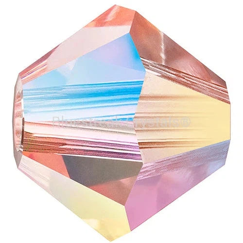 Preciosa Colour Sample Service Beads - AB Colours-Bluestreak Crystals® Sample Service-Rose Peach AB 2X-Bluestreak Crystals