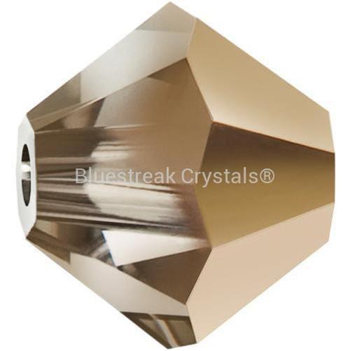 Preciosa Colour Sample Service Beads - Crystal Coating Colours-Bluestreak Crystals® Sample Service-Crystal Aurum Half Coated-Bluestreak Crystals
