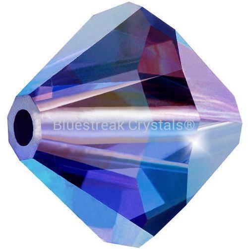 Preciosa Colour Sample Service Beads - Crystal Coating Colours-Bluestreak Crystals® Sample Service-Crystal Heliotrope-Bluestreak Crystals