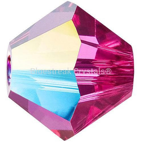 Preciosa Colour Sample Service Beads - Crystal Coating Colours-Bluestreak Crystals® Sample Service-Fuchsia Glitter-Bluestreak Crystals