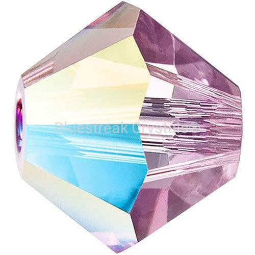 Preciosa Colour Sample Service Beads - Crystal Coating Colours-Bluestreak Crystals® Sample Service-Light Amethyst Glitter-Bluestreak Crystals