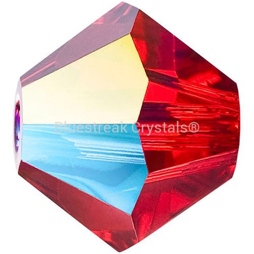 Preciosa Colour Sample Service Beads - Crystal Coating Colours-Bluestreak Crystals® Sample Service-Light Siam Glitter-Bluestreak Crystals