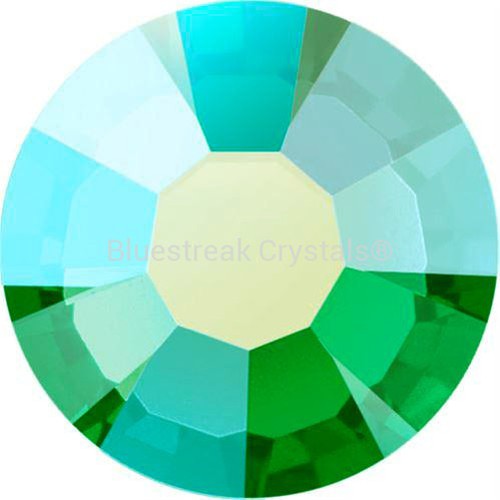 Preciosa Colour Sample Service - Flatback Crystals AB Colours-Bluestreak Crystals® Sample Service-Shamrock AB-Bluestreak Crystals