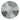 Preciosa Flatback Crystals - All Colours - Jet Silver Flare