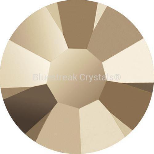 Preciosa Colour Sample Service - Flatback Crystals Coating Colours-Bluestreak Crystals® Sample Service-Crystal Starlight Gold-Bluestreak Crystals