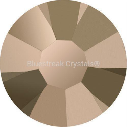 Preciosa Colour Sample Service - Flatback Crystals Coating Colours-Bluestreak Crystals® Sample Service-Jet Brown Flare-Bluestreak Crystals