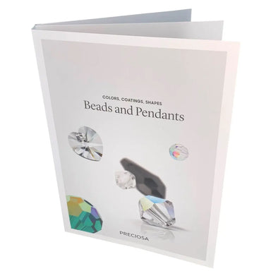 Preciosa Crystal Beads & Pendants Colour Chart - Bluestreak Crystals