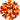 Preciosa Cubic Zirconia Alpha Round Brilliant Cut Orange - Bluestreak Crystals
